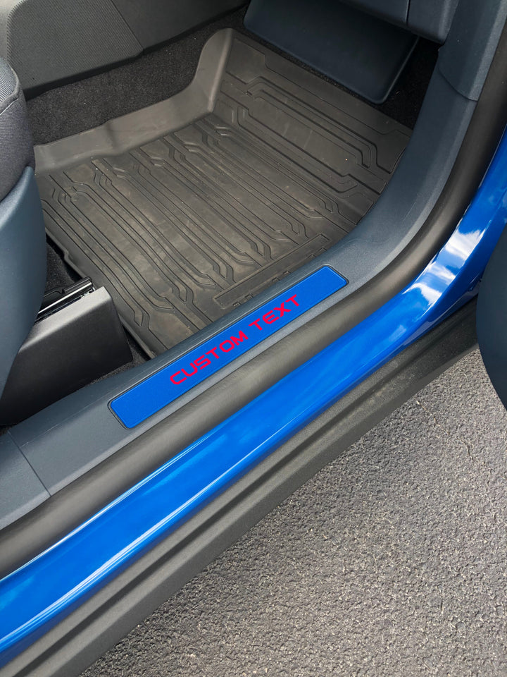 Domed Front Door Sill Overlays Fits 2022-2025 Ford Maverick