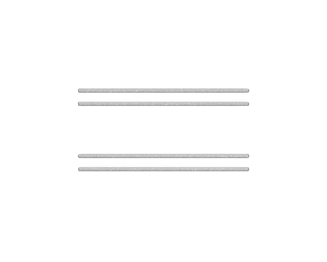 Front Fender Badge Line Inserts Fits 2022-2025 Ford Maverick