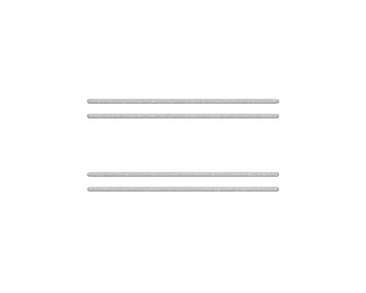 Front Fender Badge Line Inserts Fits 2022-2025 Ford Maverick