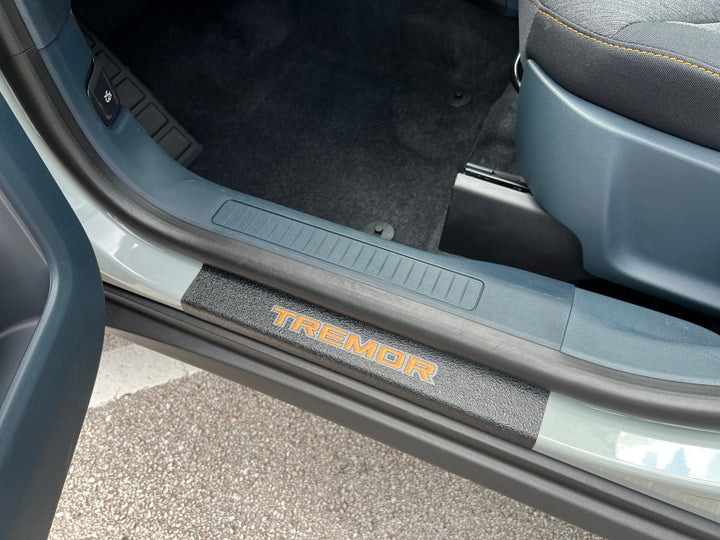 Textured Door Sill Protection Overlays Fits 2022-2025 Ford Maverick