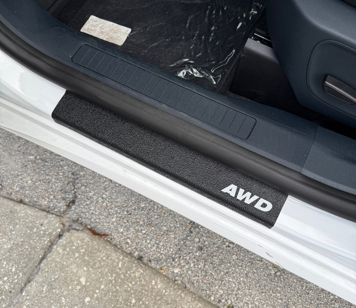 Textured Door Sill Protection Overlays Fits 2022-2026 Ford Maverick