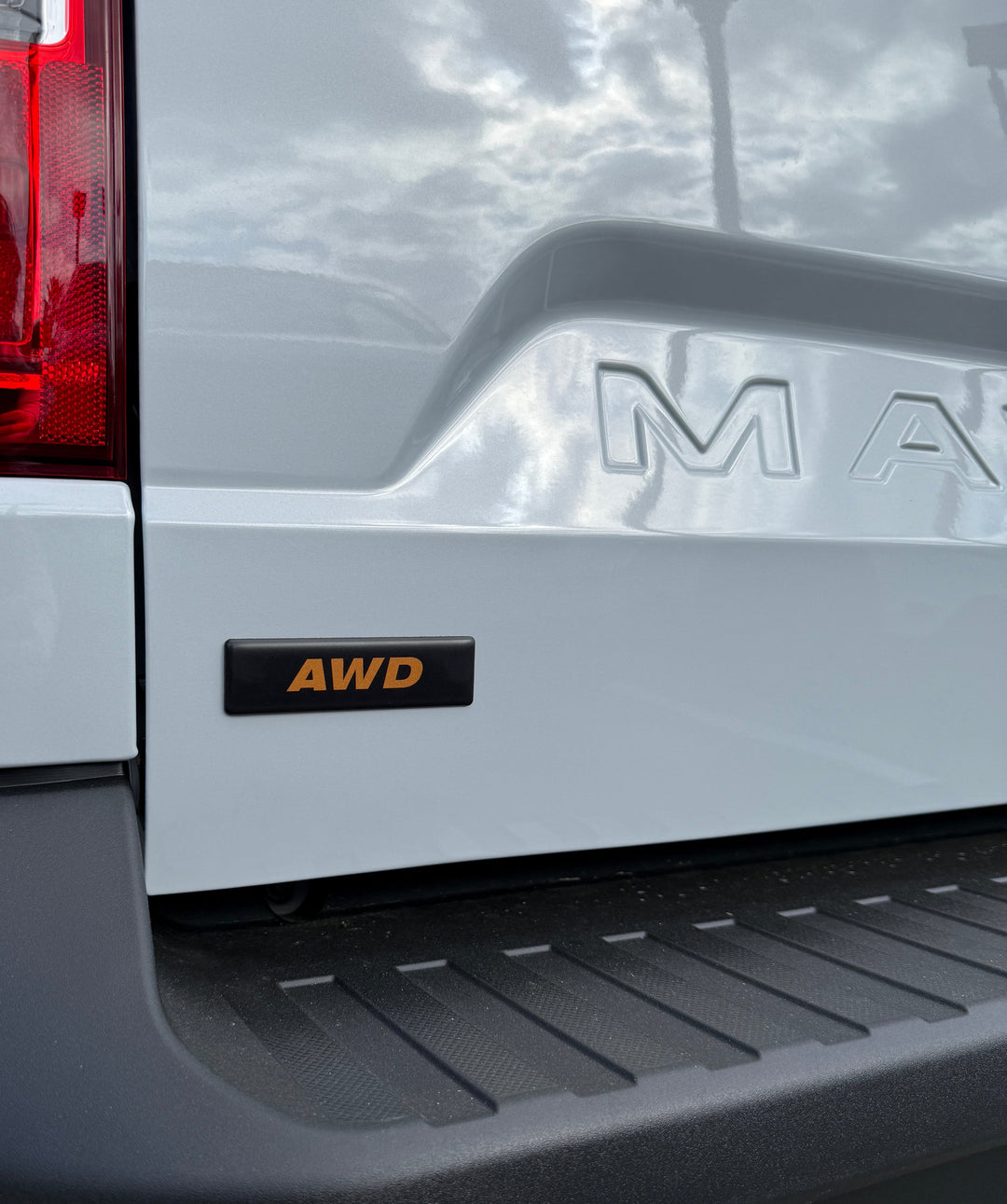 AWD and Hybrid Badge - Fits Any Flat Surface