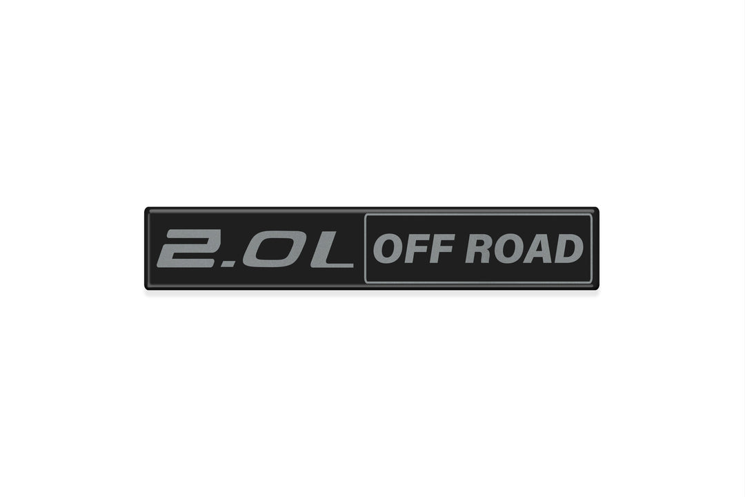 Engine Badge Fits 2021-2026 Ford Bronco Sport