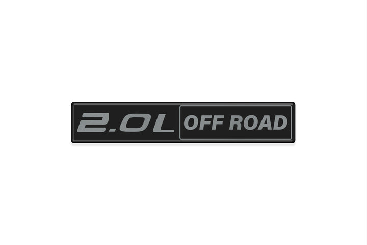 Engine Badge Fits 2021-2026 Ford Bronco Sport