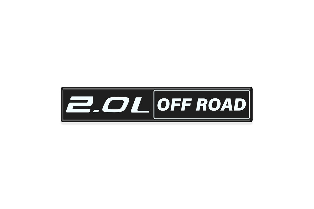 Engine Badge Fits 2021-2026 Ford Bronco Sport
