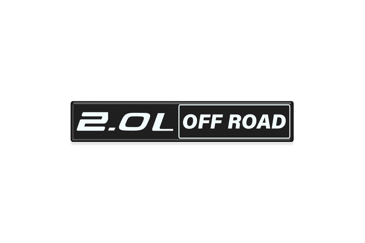 Engine Badge Fits 2021-2026 Ford Bronco Sport