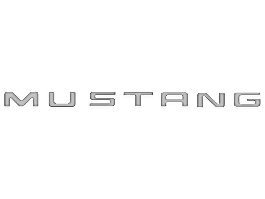 Bumper Letter Inserts Fits 1999-2004 Ford Mustang