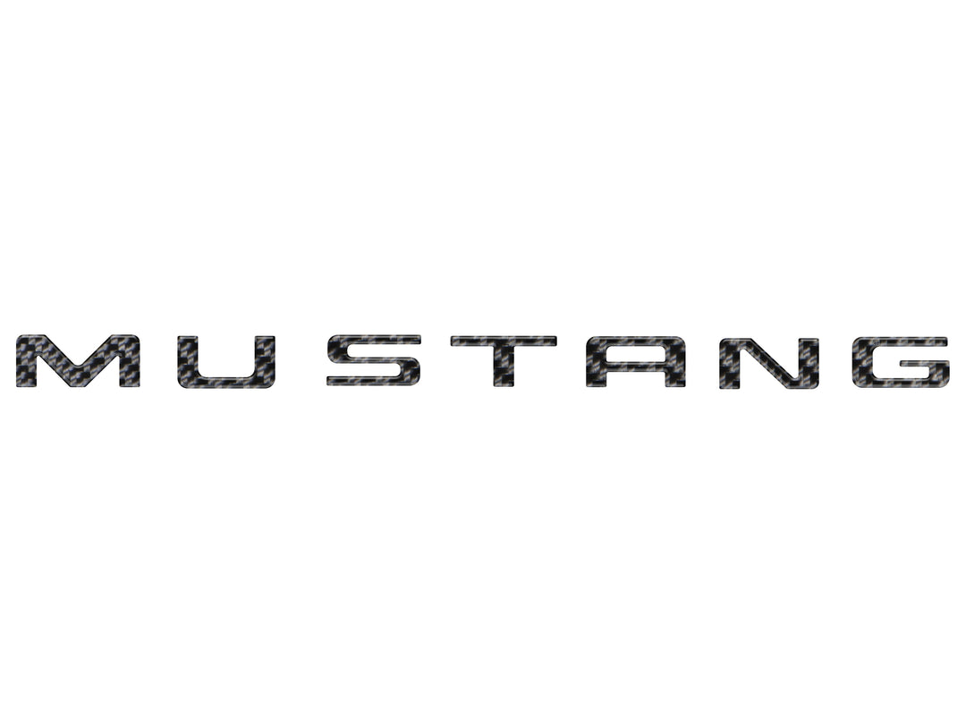 Bumper Letter Inserts Fits 1999-2004 Ford Mustang