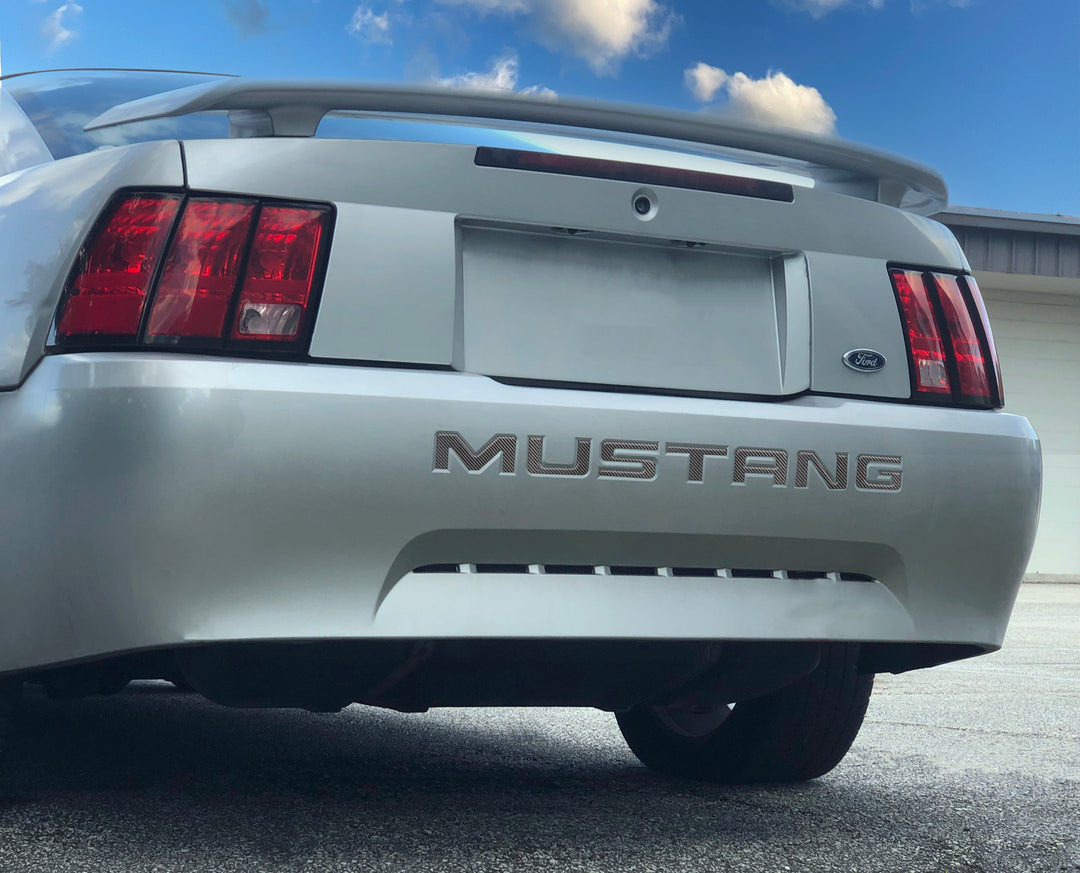 Bumper Letter Inserts Fits 1999-2004 Ford Mustang
