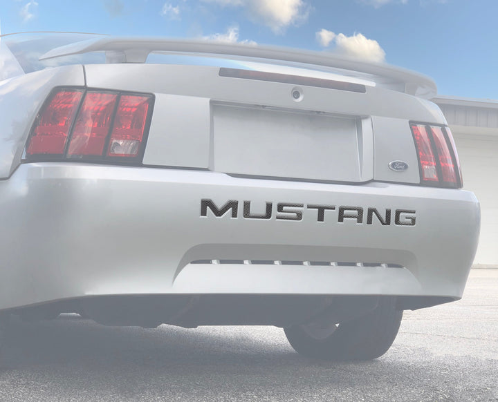 Bumper Letter Inserts Fits 1999-2004 Ford Mustang