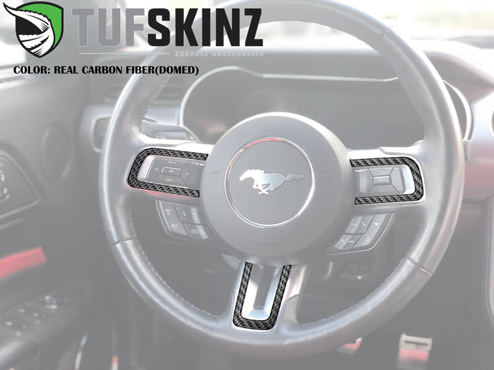 Steering Wheel Accent Trim Fits 2015-2023 Ford Mustang
