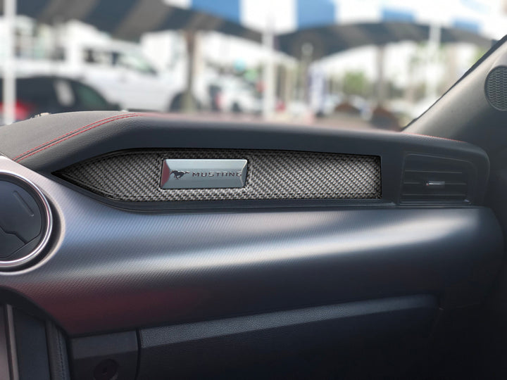 Passenger Side Glove Box Accent Accent Trim Fits 2015-2023 Ford Mustang