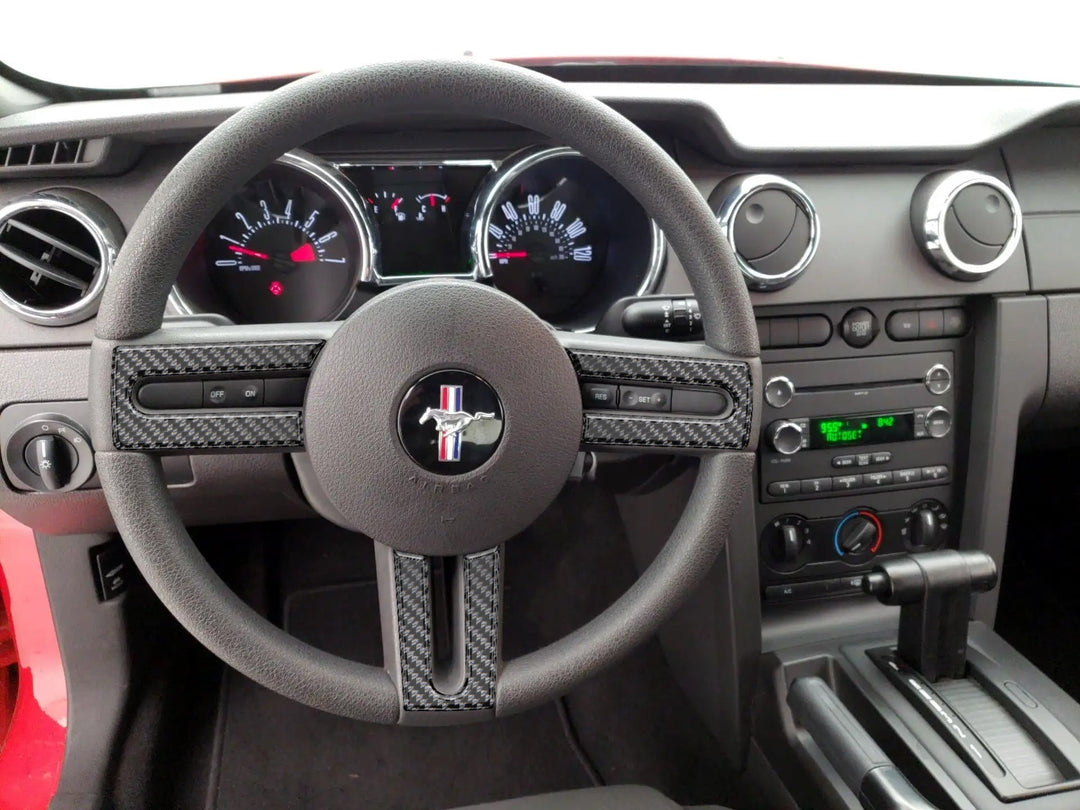 Steering Wheel Accents Fits 2005-2009 Ford Mustang