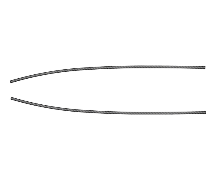 Roof Moulding Accent Trim Fits 2010-2014 Ford Mustang