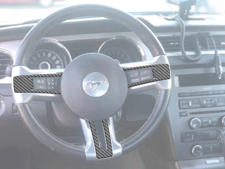 Steering Wheel Accent Trim Fits 2010-2014 Ford Mustang