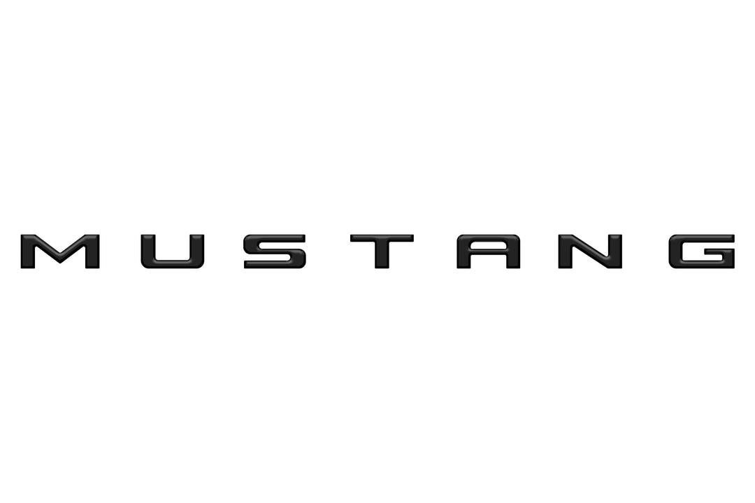 Engine Bay Letter Inserts Fits 2024-2025 Ford Mustang