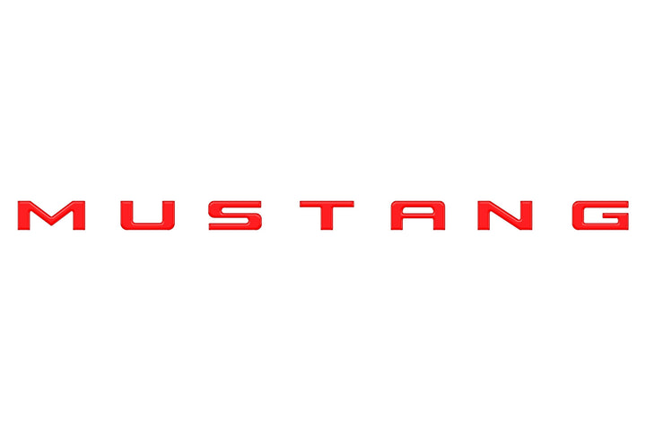 Engine Bay Letter Inserts Fits 2024-2025 Ford Mustang
