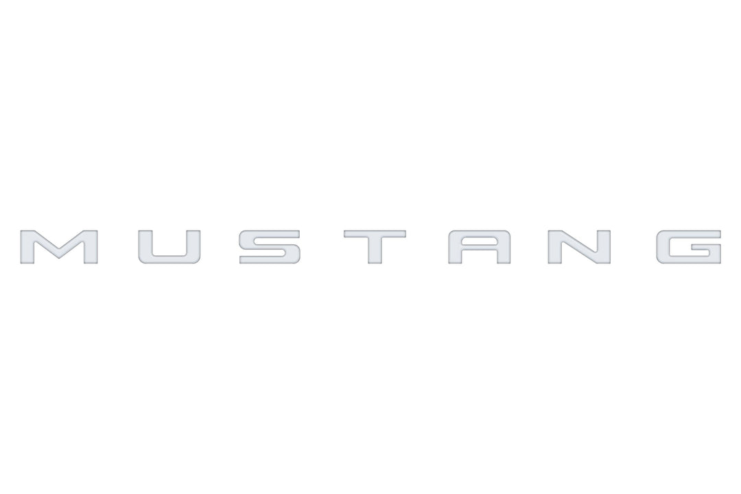 Engine Bay Letter Inserts Fits 2024-2025 Ford Mustang