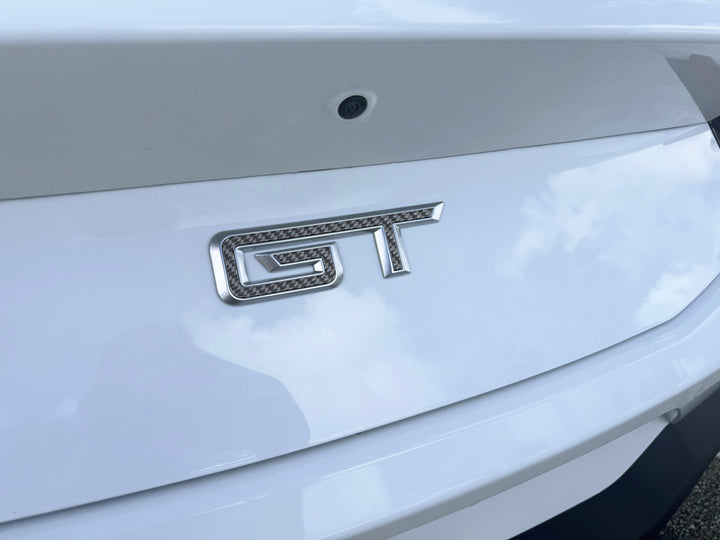 Rear GT Emblem Inserts Fits 2024-2025 Ford Mustang