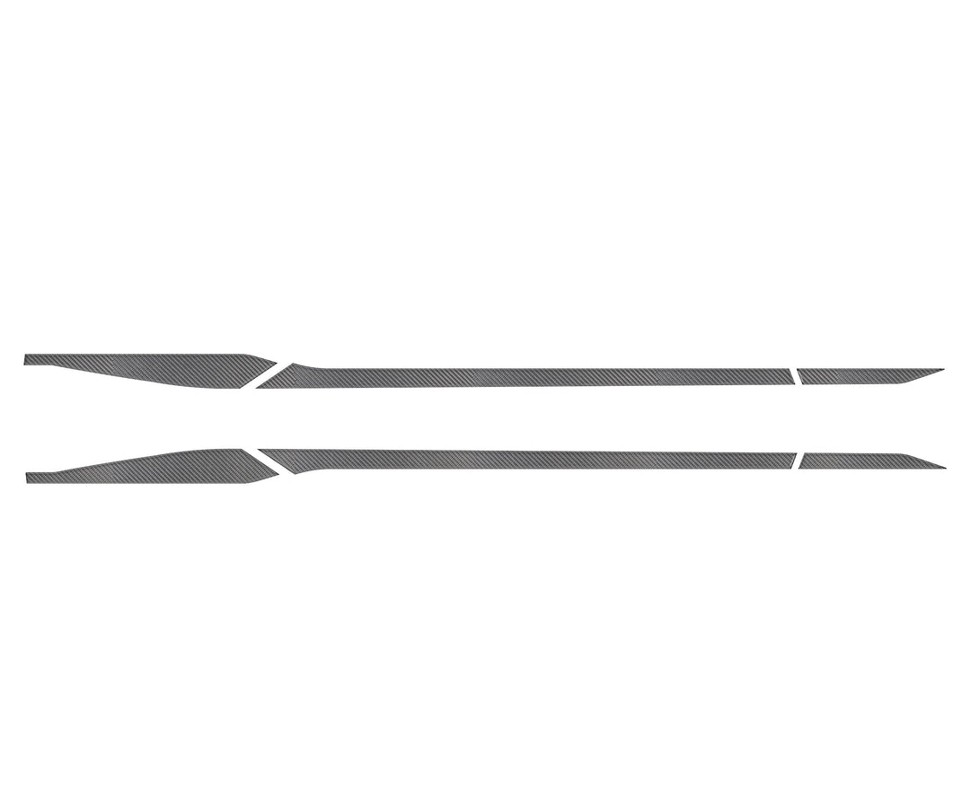 Side Skirt Accent Trim Fits 2024-2025 Ford Mustang