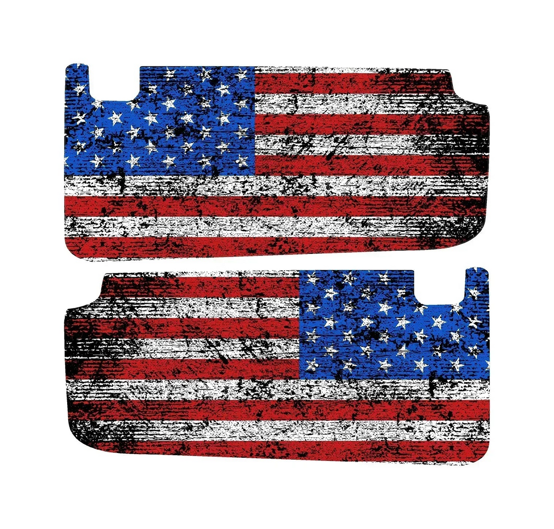Freedom Series Sun Visor Overlays (Printed Series) - 2024+ Ranger Raptor (with Homelink)