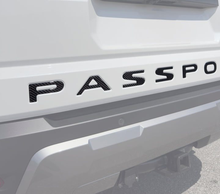 Liftgate Letter Inserts Fits 2026-2026 Honda Passport