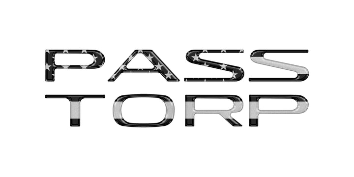 Dash Letter Inserts Fits 2026-2026 Honda Passport