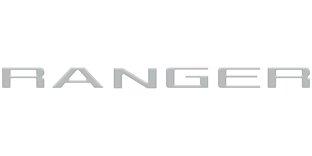 Tailgate Letter Inserts Fits 2019-2023 Ford Ranger