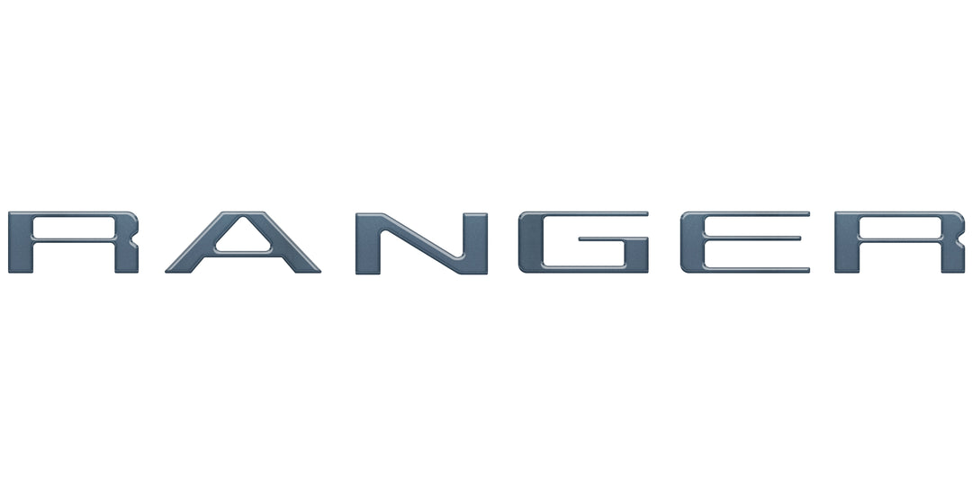 Tailgate Letter Inserts Fits 2024-2026 Ford Ranger
