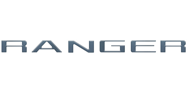 Tailgate Letter Inserts Fits 2024-2026 Ford Ranger