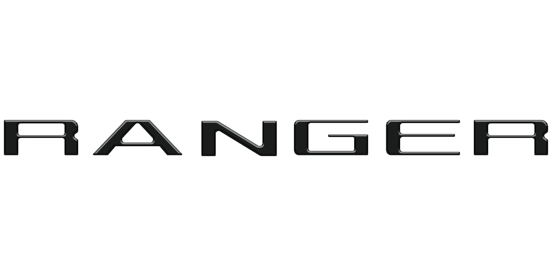 Tailgate Letter Inserts Fits 2024-2025 Ford Ranger