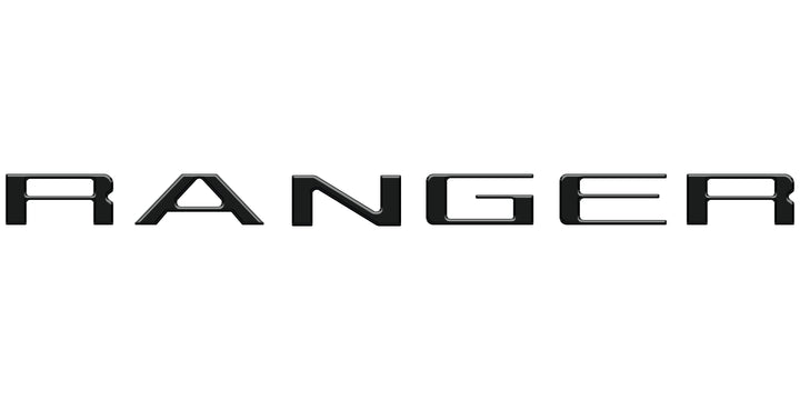 Tailgate Letter Inserts Fits 2024-2025 Ford Ranger