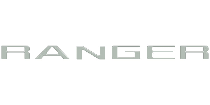 Tailgate Letter Inserts Fits 2024-2025 Ford Ranger