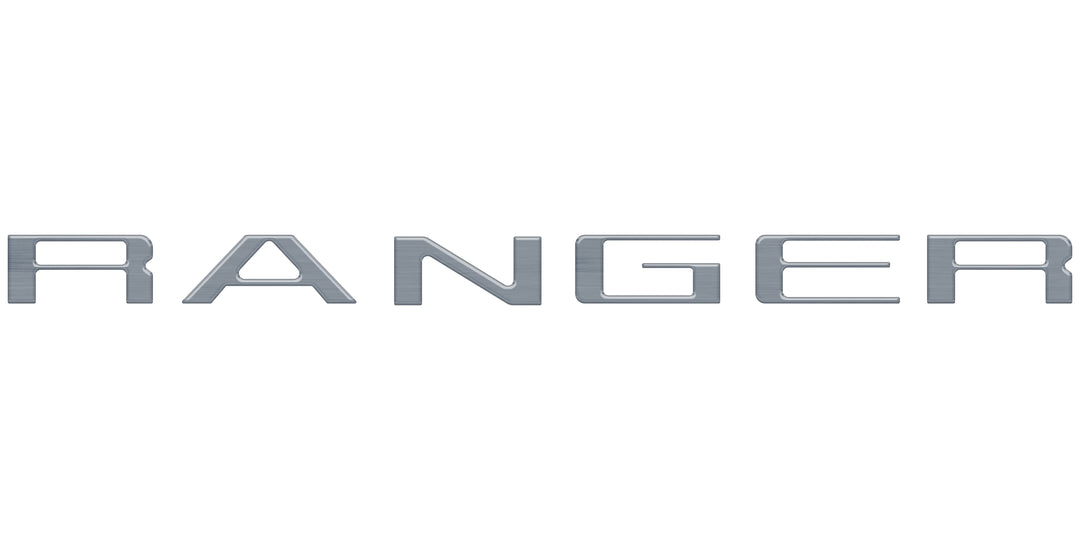 Tailgate Letter Inserts Fits 2019-2023 Ford Ranger