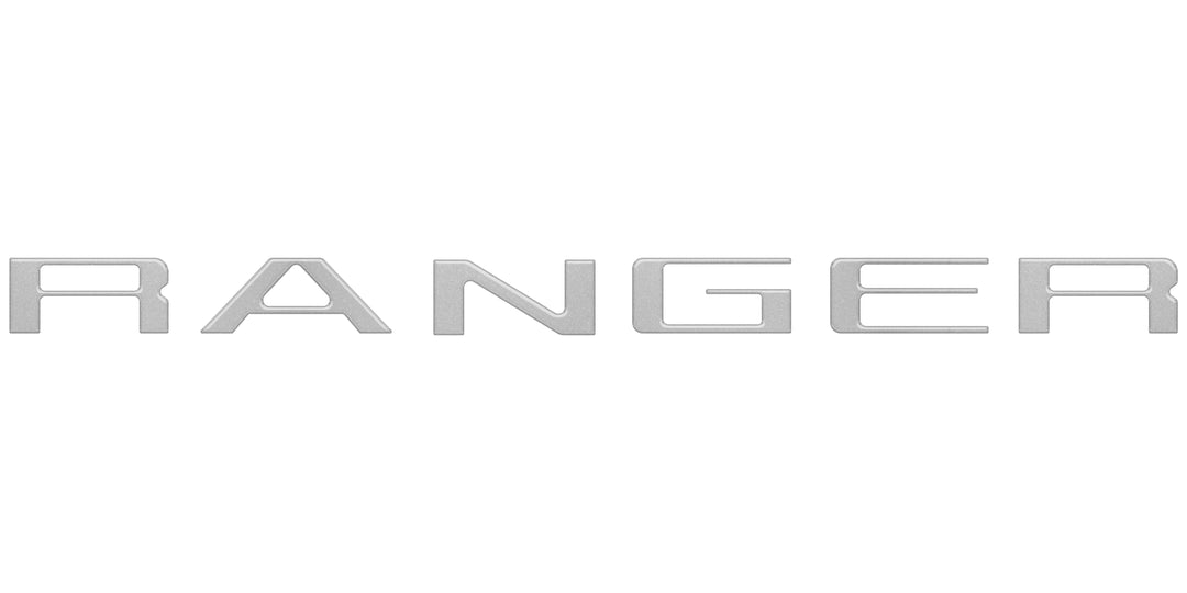 Tailgate Letter Inserts Fits 2024-2025 Ford Ranger