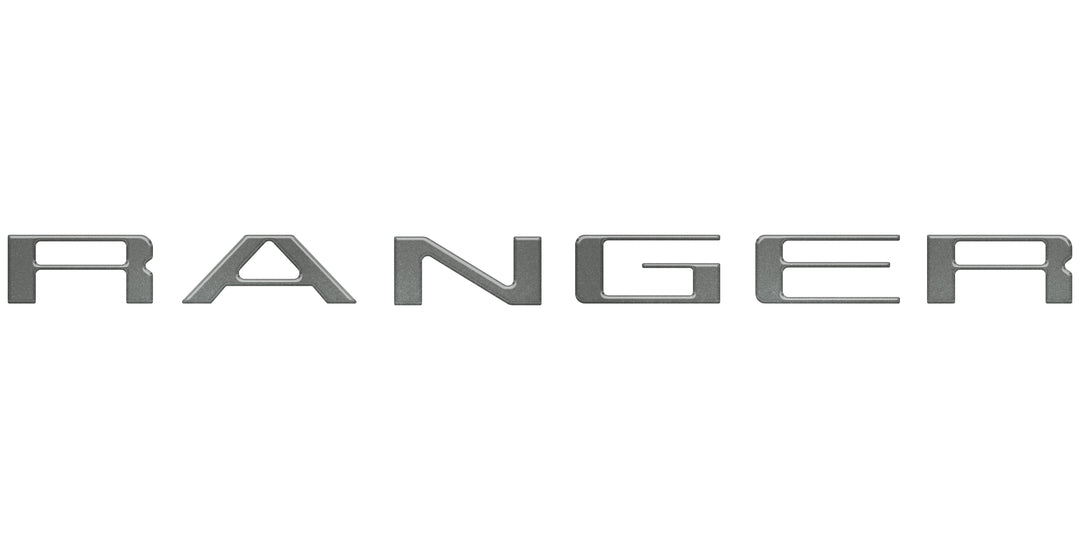 Tailgate Letter Inserts Fits 2019-2023 Ford Ranger