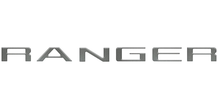 Tailgate Letter Inserts Fits 2019-2023 Ford Ranger