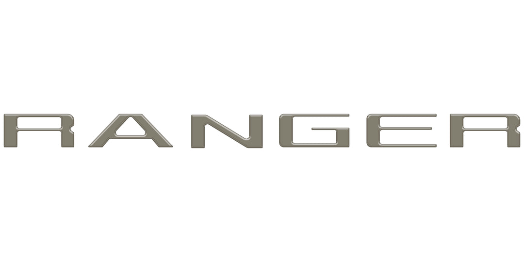 Tailgate Letter Inserts Fits 2024-2025 Ford Ranger