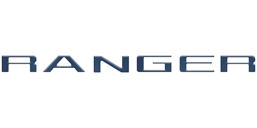 Tailgate Letter Inserts Fits 2019-2023 Ford Ranger