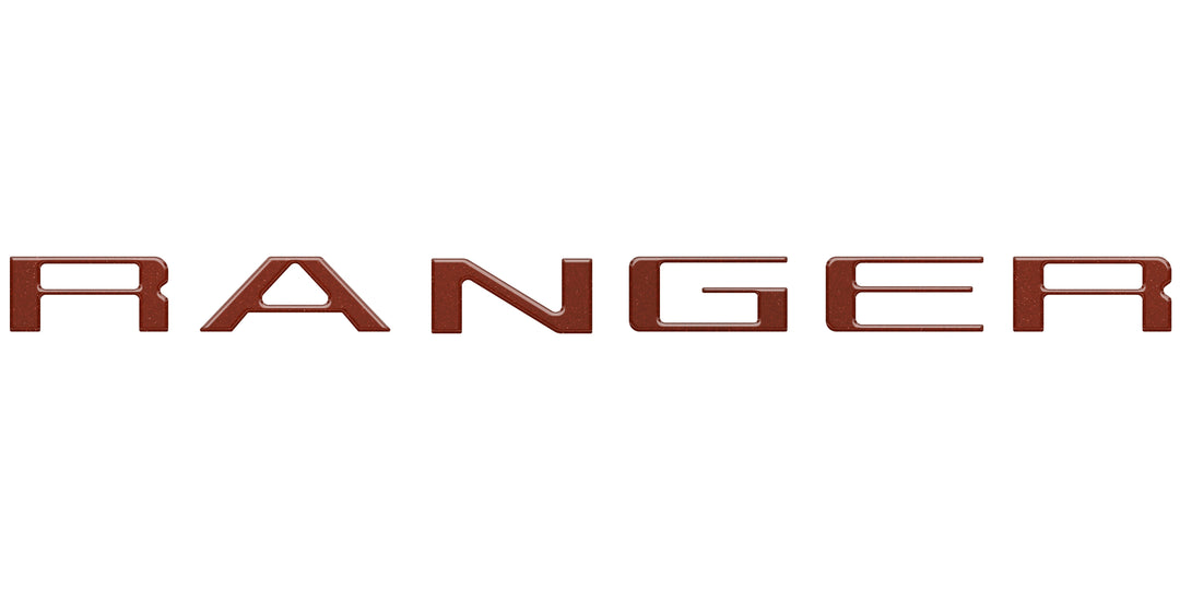 Tailgate Letter Inserts Fits 2024-2025 Ford Ranger