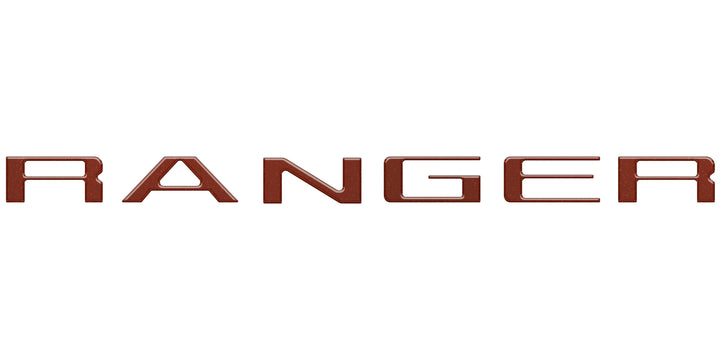 Tailgate Letter Inserts Fits 2024-2025 Ford Ranger