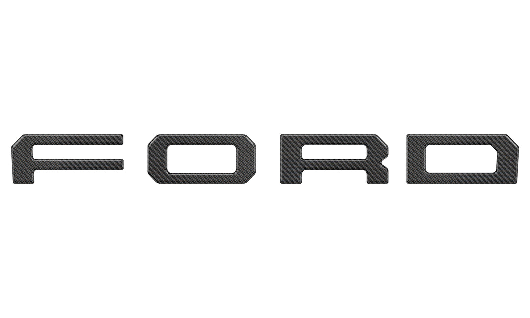 Ford Performance Grille Letter Overlays Fits 2019-2023 Ford Ranger