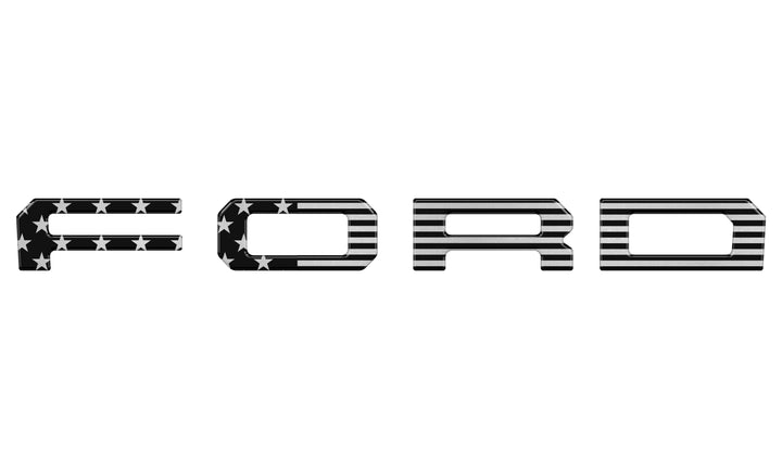 Grille Letter Overlays Fits 2019-2023 Ford Ranger