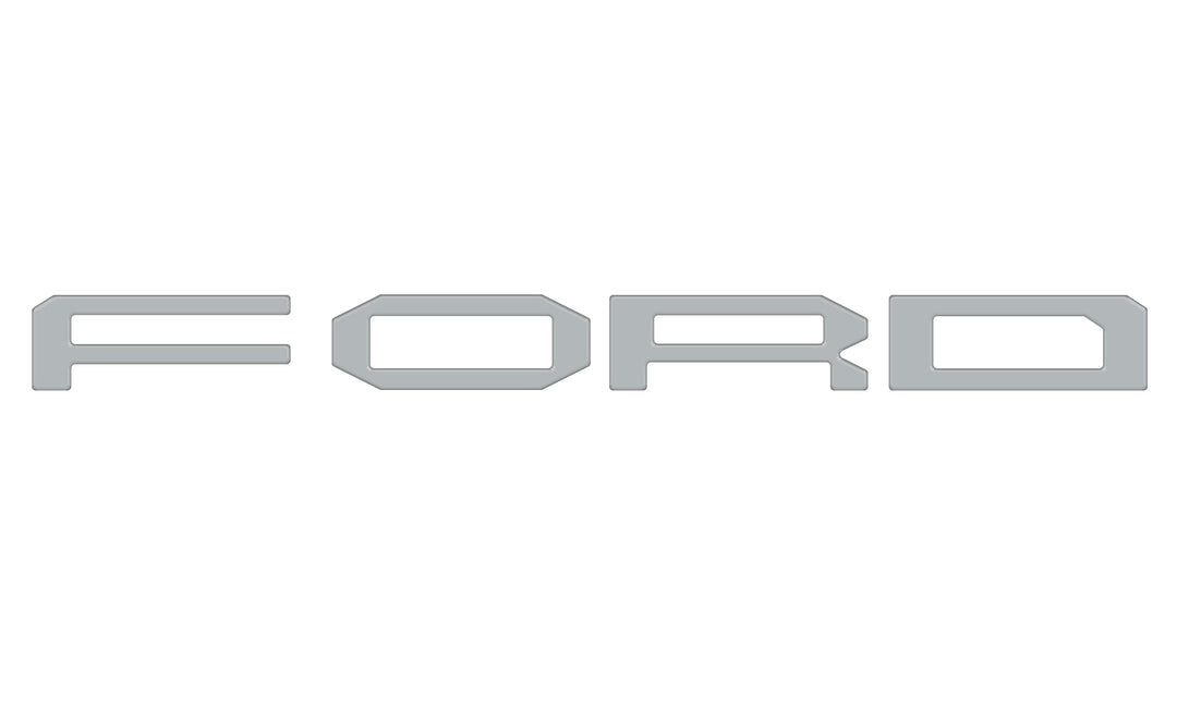 Grille Letter Overlays Fits 2024-2026 Ford Ranger Raptor