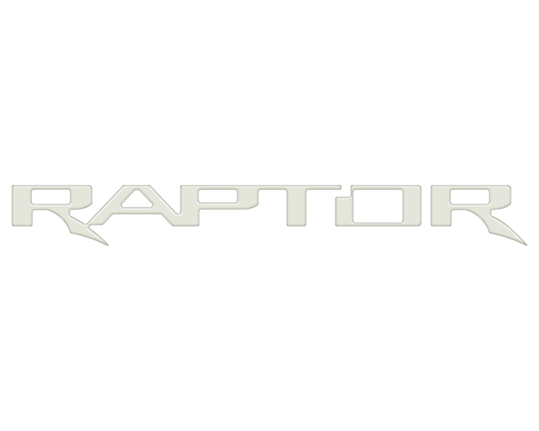 Raptor Tailgate Emblem Inserts Fits 2024-2026 Ford Ranger