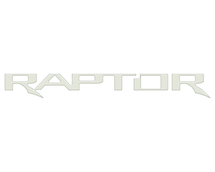 Raptor Tailgate Emblem Inserts Fits 2024-2026 Ford Ranger