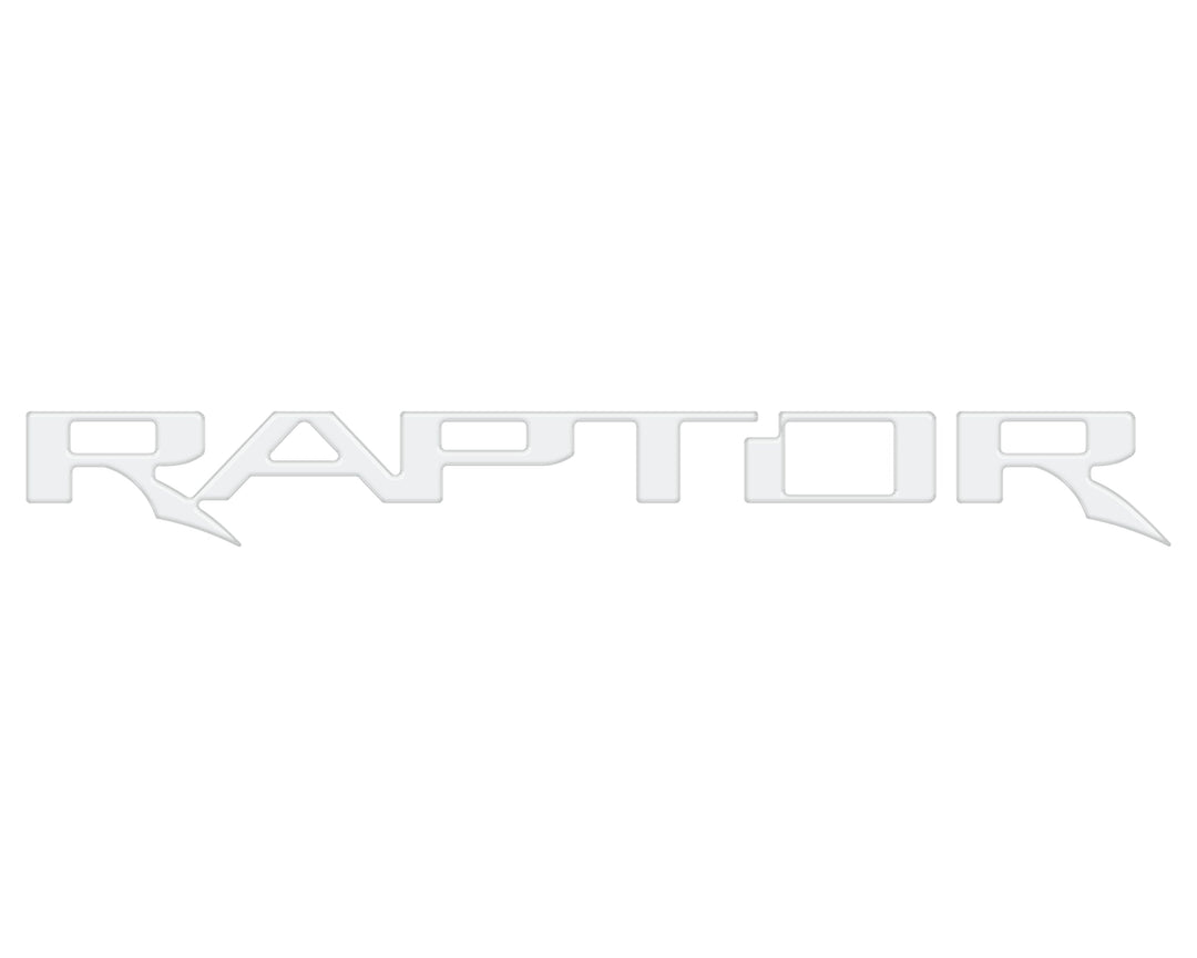 Raptor Tailgate Emblem Inserts Fits 2024-2026 Ford Ranger