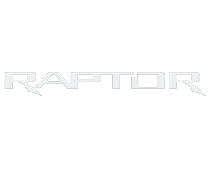 Raptor Tailgate Emblem Inserts Fits 2024-2026 Ford Ranger