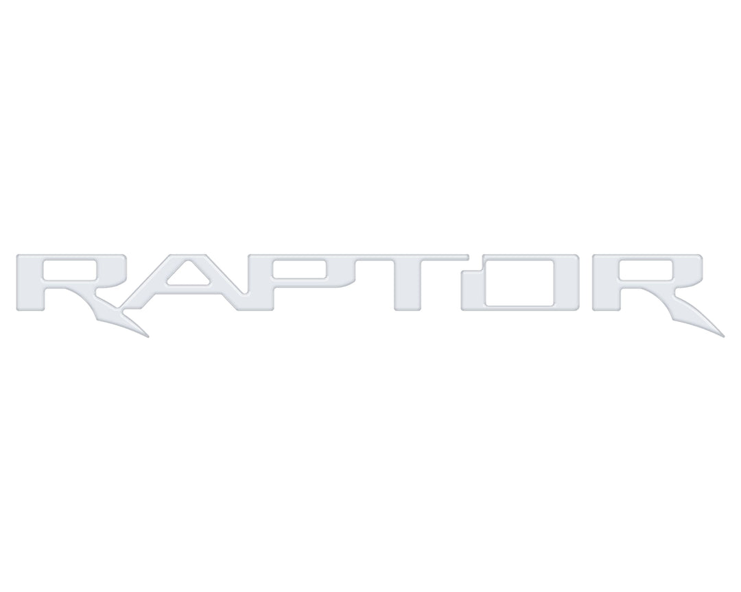 Raptor Tailgate Emblem Inserts Fits 2024-2026 Ford Ranger