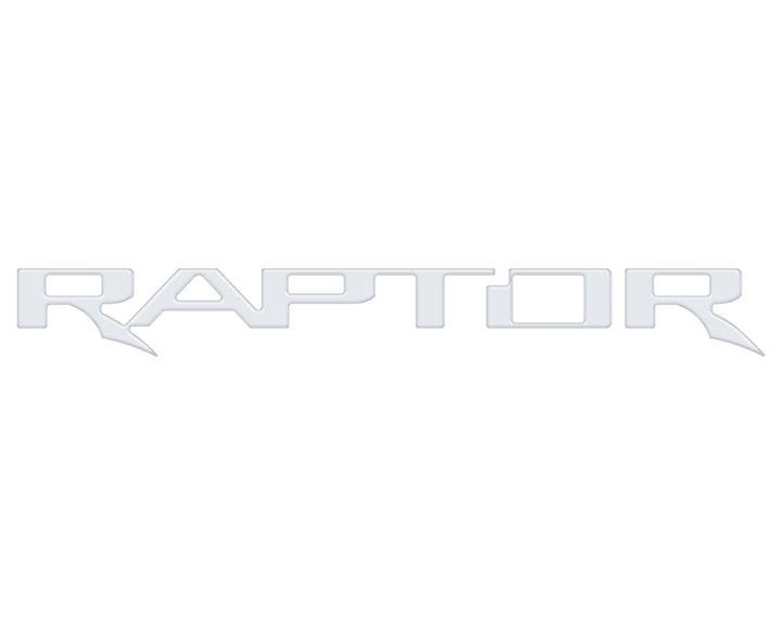 Raptor Tailgate Emblem Inserts Fits 2024-2026 Ford Ranger